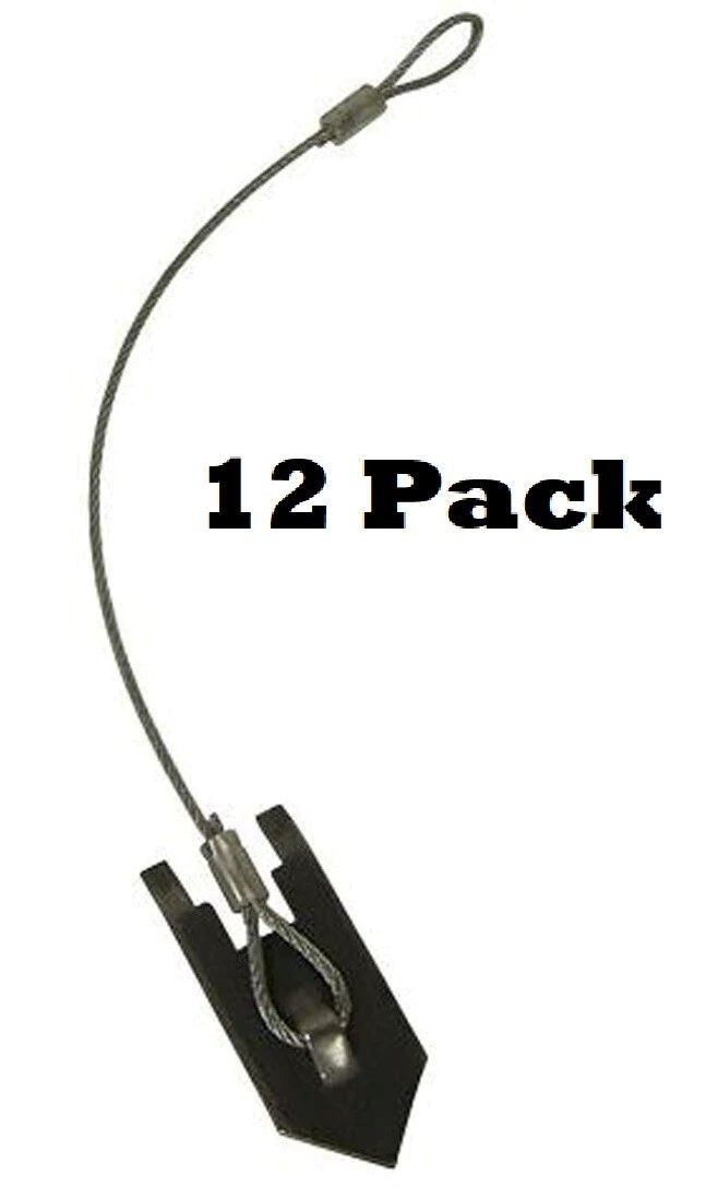 12 Wolf Fang Disposable Anchor Stakes 18" Trapping Supplies