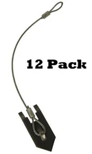 12 Wolf Fang Disposable Anchor Stakes 18" Trapping Supplies