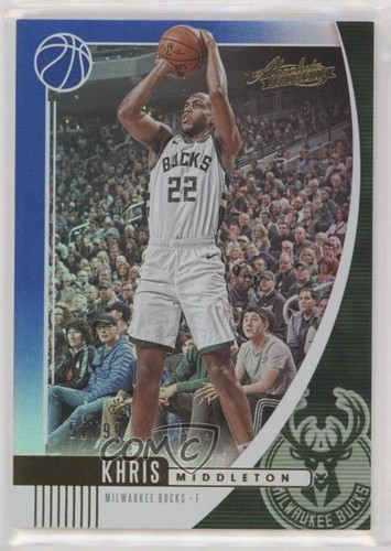 2019-20 Panini Absolute Memorabilia Blue /99 Khris Middleton #27