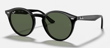 Ray-Ban ORB2180 Black Frame With Dark Green Lenses