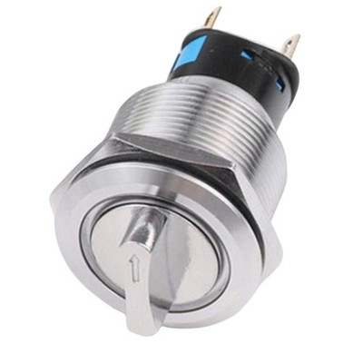 User friendly 19mm Self Locking Switch for CNC Machines and Instruments