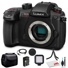 Panasonic Lumix DC-GH5S Mirrorless Digital Camera DC-GH5S Bundle LED Video Li