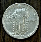 1918-S STANDING LIBERTY SILVER QUARTER 1918S US COIN