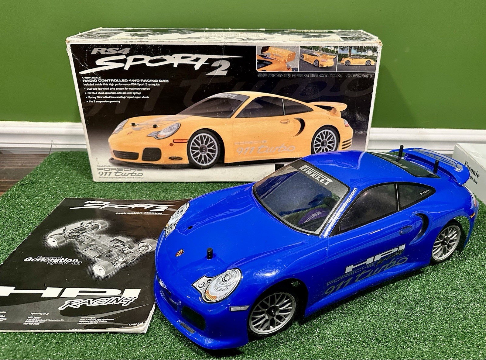 Roller W/porsche 911 Body & Original Box
