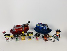 PAW Patrol Pirate Pups Lot 2 Pirate Boats 8 F...