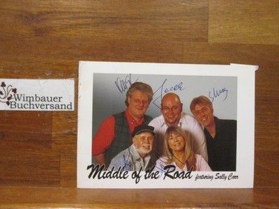 Original Autograph Middle of the Road feat. Sally Carr// Autogramm Autograph sig
