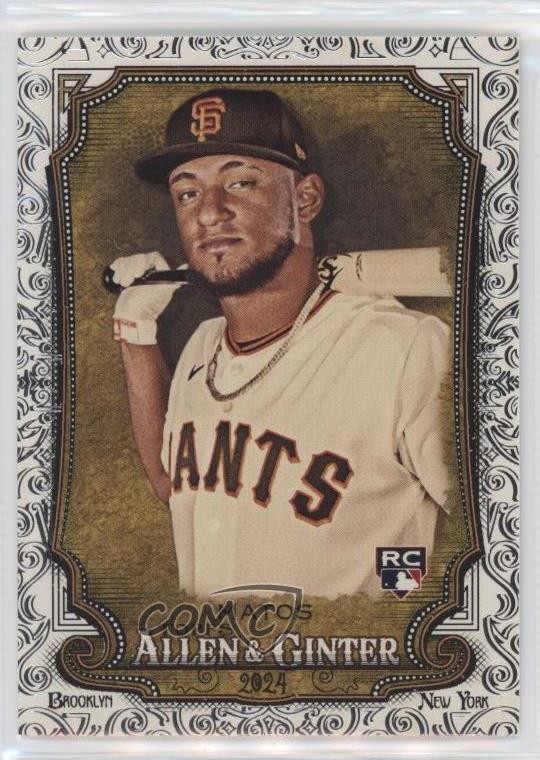 2024 Topps Allen & Ginter Foil Filagree Luis Matos #59 Rookie RC 2g8