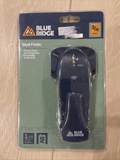Blue Ridge Stud Finder For Wood and Metal Studs 3/4" Depth, 9V Battery Not Inclu