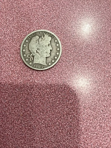 1905-S Barber Or Liberty Head Half Dollar