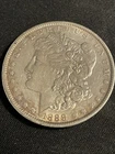 Morgan Silver Dollar 1888 $1 Circulated Coin 0.9 Fineness Uncertified