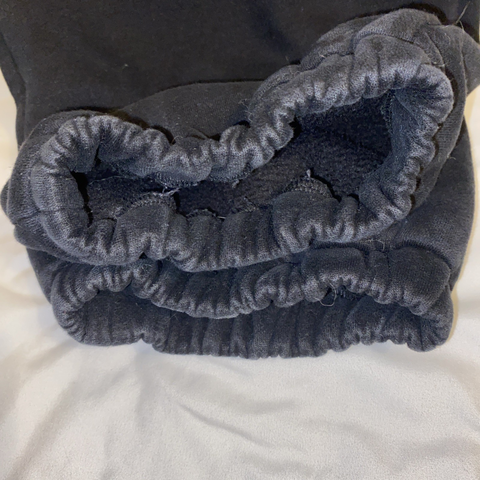 Comfrt Travel Essentials Sweatpants Black Obsidian XL  Cotton Sweats Unisex