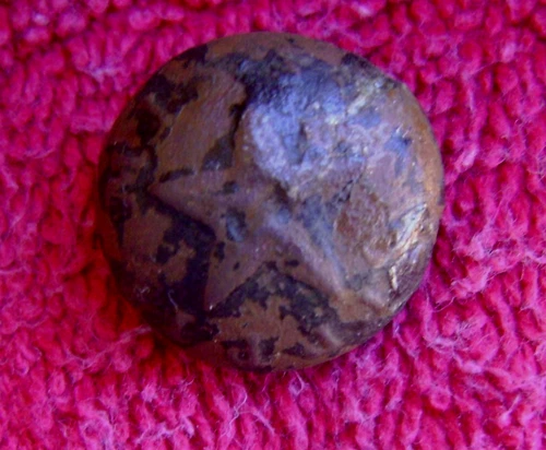 DUG CIVIL WAR MISSISSIPPI "I" INFANTRY COAT BUTTON (SHILOH)