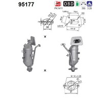 As Katalysator Kat FüR Toyota Aygo 1.0 Vvt-I Yaris Peugeot 108 C1 Ii