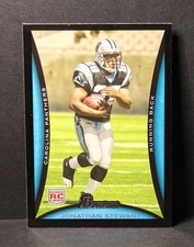 2008 Bowman Football JONATHAN STEWART #182 RC Rookie Panthers