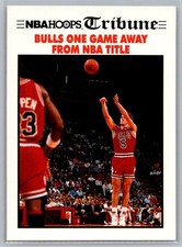 1991-92 Hoops #541 Bulls One Game Away From NBA Title