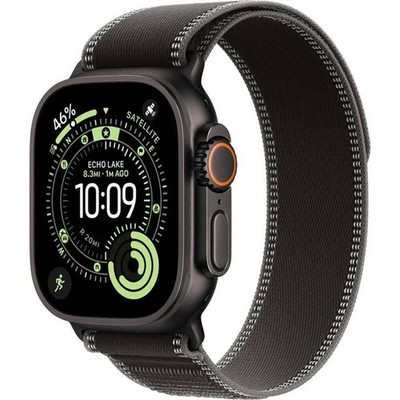 APPLE 49 mm Trail Loop (S/M) Schwarz/Kohlegrau MFT84ZM/A