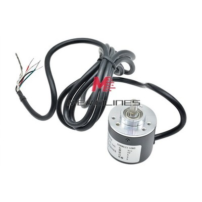 Encoder 600 P / R DC 5V-24V Incremental Rotary AB 2 Phase 6mm Shaft New #yr