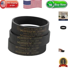 3-Pack OEM Rubber Vacuum Belts | Fit All Upright Models for Optimal Cleaning