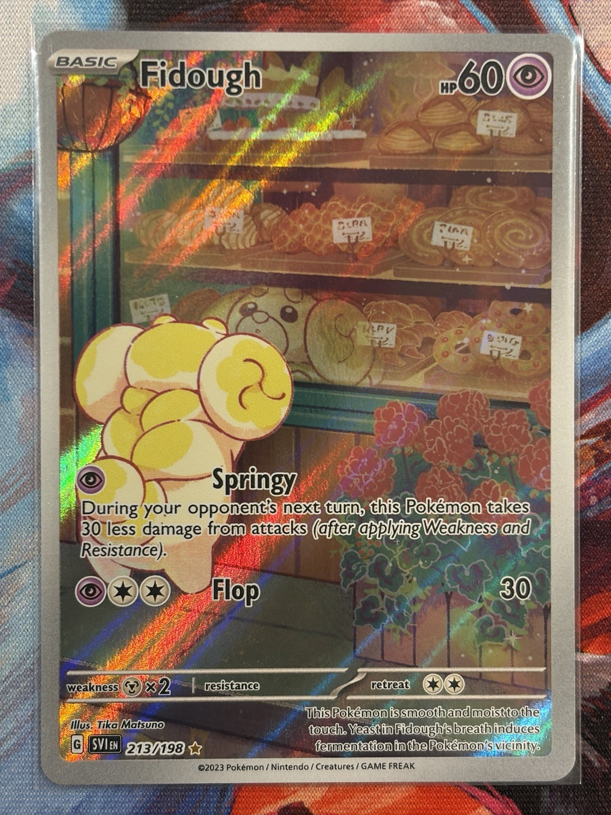 Fidough 213/198 SV01: Scarlet & Violet Base Set Holo