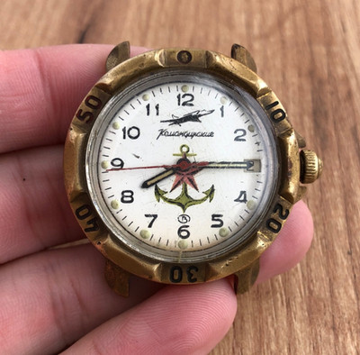 Watch Vostok Komandirskie Wostok USSR Russia SSSR SU Soviet Vintage