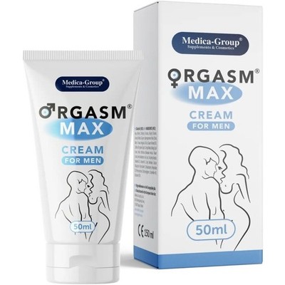 MEDICA GROUP - ORGASM MAX INTIMCREME FÜR MÄNNER 50 ML Männergesundheit Sex Neu