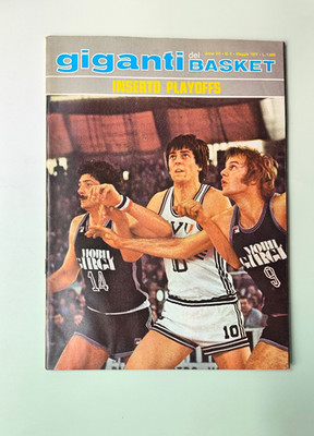 Giganten Der Basketball 5-1977 Cantu Vince Coppa Cups + Poster Vibac Alexandria