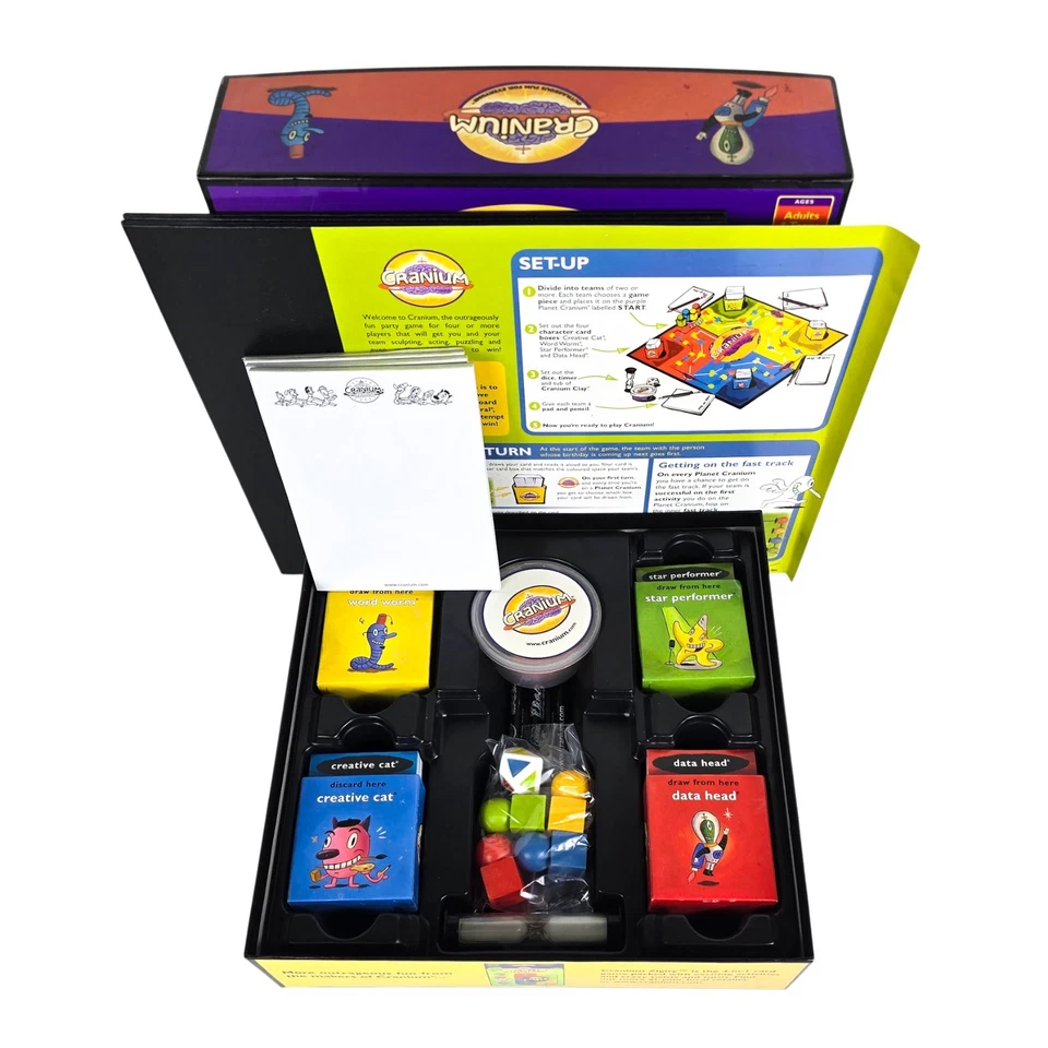 Cranium Board Game by Hasbro 2005 Edition - Sealed Clay - Complete - Image 2 of 4