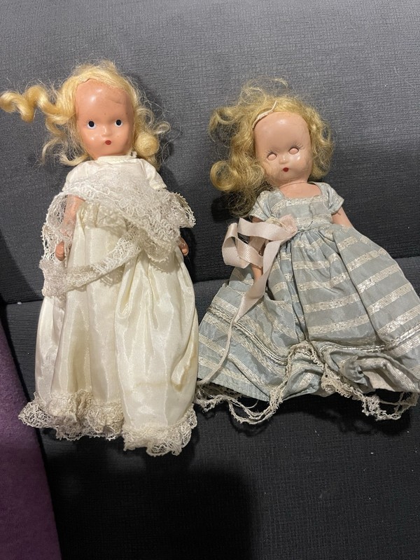 Vintage 6” Story Book Dolls Set of 3 Sleepy Eyes