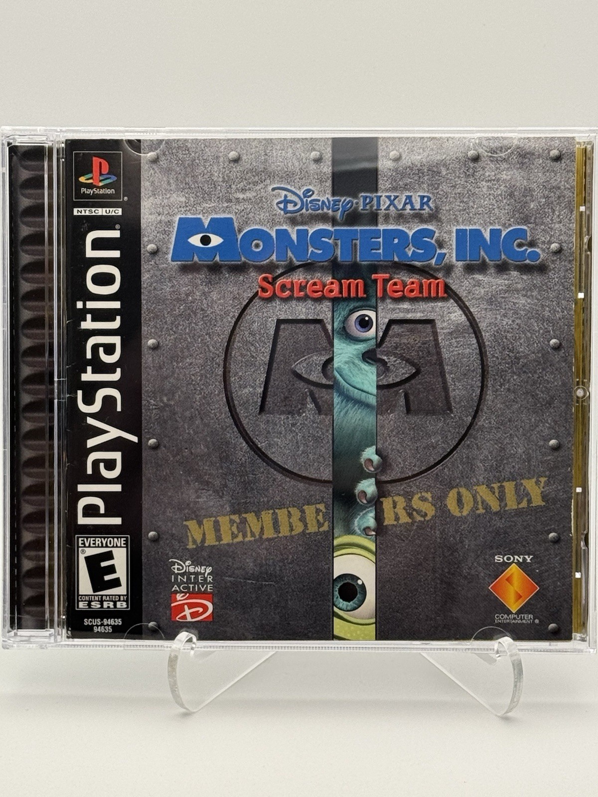 Monsters, Inc. Scream Team (Sony PS1, 2001) - CIB Complete Tested