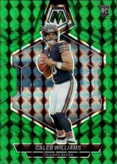 2024 Panini Mosaic Caleb Williams RC #301 Chicago Bears Green Rookie