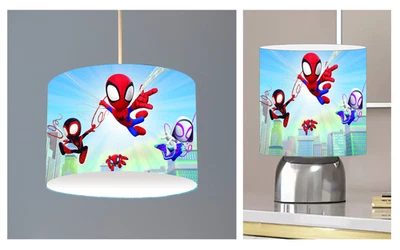 SPIDEY AND HIS AMAZING FRIENDS Deckenlampenschirm, Touchlampe oder Konvolut wählbar - Bild 1 von 4