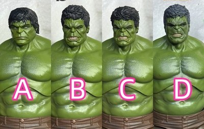 1/12 Painted Hulk Bruce Banner Head Model Fit 6'' ML Action Figure
