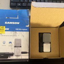 Samson Go Mic Portable USB Condenser Microphone w/ Software NEW OPEN BOX