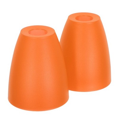  2pcs Flat Mouth Lamp Shade for Floor Lamp - 30mm/1.2'' Center Hole E14 Plastic