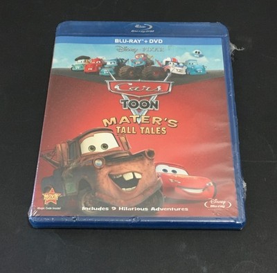 Cars Toon: Mater's Tall Tales  Blu-ray/DVD 2 Disc Set NEW SEALED