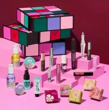 Benefit Cosmetics Glam Cube 24 Day Make up Advent Calendar 2025 Gift set limited