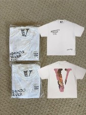 2 Vlone x Juice World T Shirt Mens White Lege...