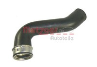 Ladeluftschlauch Links Unten Metzger 2400173 FÜR VW Intercooler Schlauch
