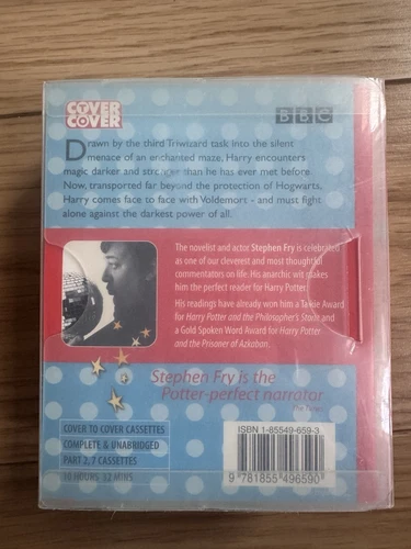 Harry Potter And The Goblet Of Fire - Cassettes Complete - Part 1 & 2 - Picture 6 of 11