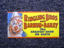 Sticker for American Flyer Circus Whistling Billboard