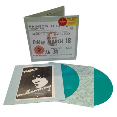 Marc Bolan & T. Rex Live 1977 RSD 2017 green 2 vinyl  new sealed exclusive rare