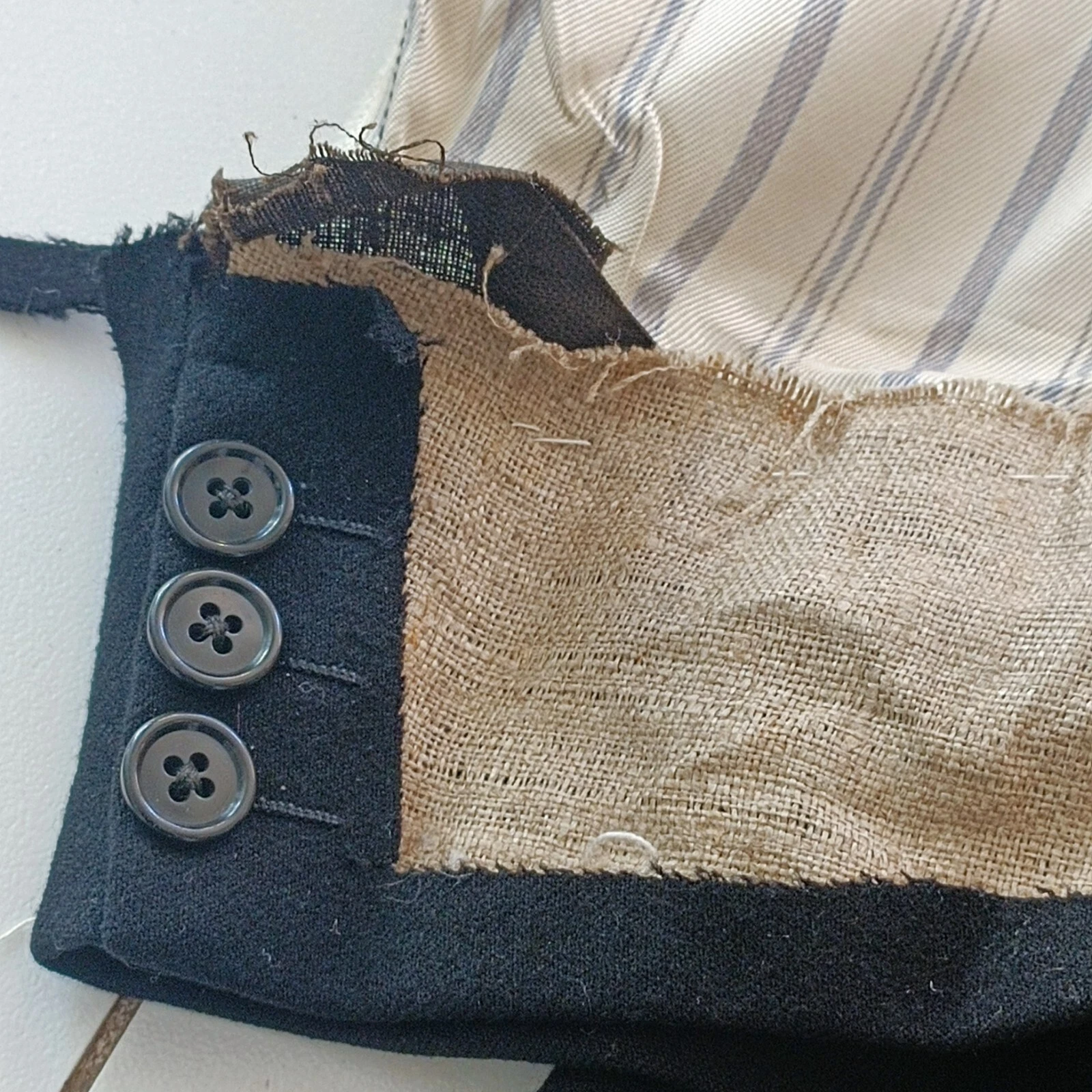 Paul McNeil Customised / DECONSTRUCTED VINTAGE TAIL JACKET Size L / XL SUPERB - product detail image 6