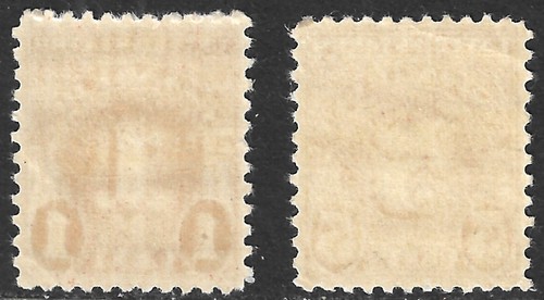 US Scott J80, J83 Mint Hinged Postage Due Issued 1931 - Picture 2 of 2