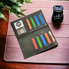 Genuine Leather Minimalist Bifold Wallets For Men RFID Blocking Slim Mens Wallet