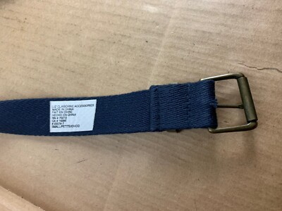Vintage Liz Claiborne Black Canvas Safari Animals Belt Size Large Vintage Liz Claiborne Belt Animal Safari Small Whale Woman main image 3