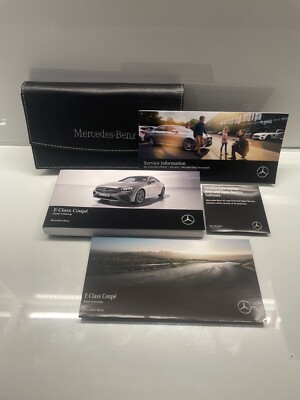 Mercedes E Klasse Coupe Owners Pack / Handbuch / Manual 2020~2022 (2020) !!!!!