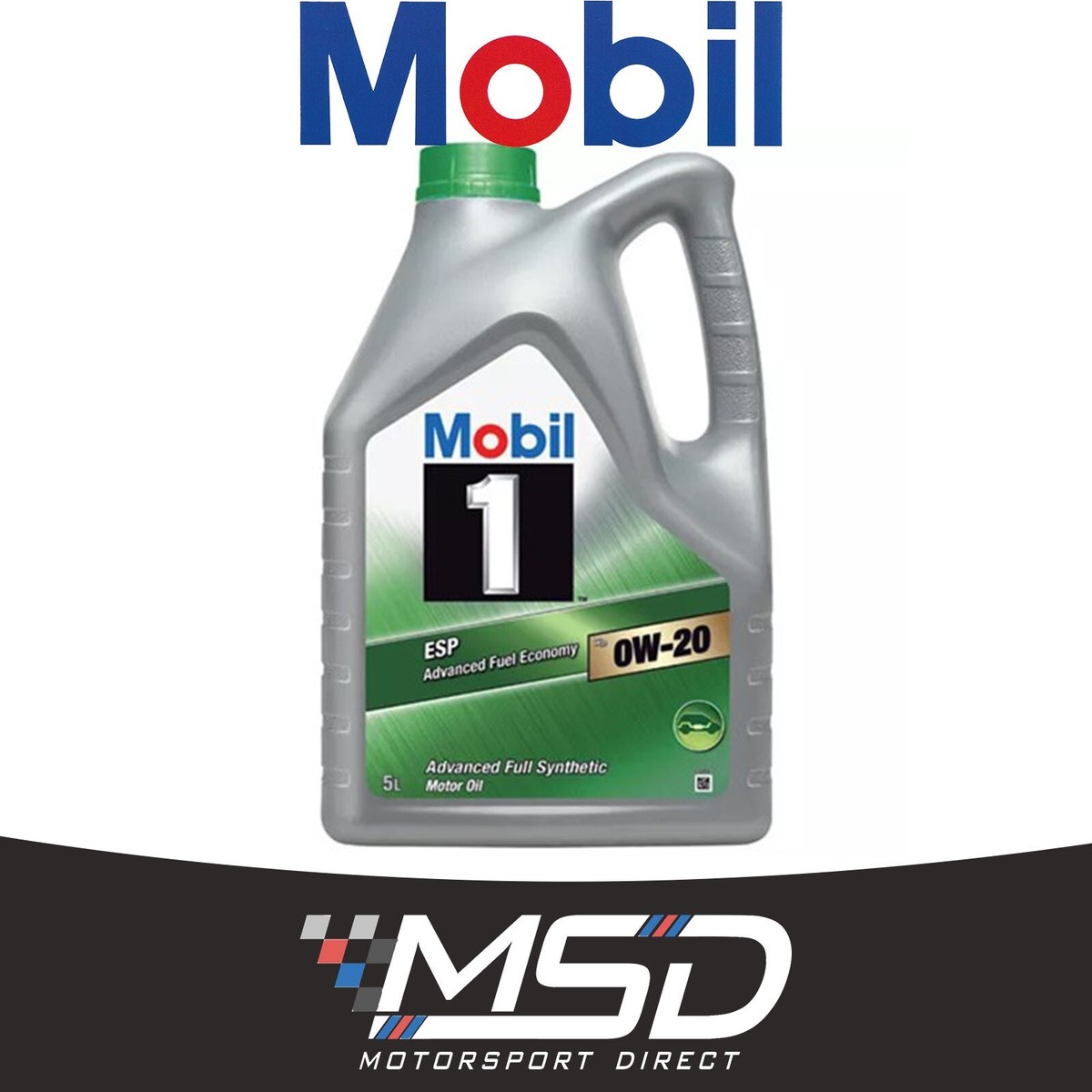 Mobil 1 ESP X2 5L Engine Oil 5 Litre 0W20 Fully Synthetic - Mobil