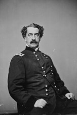 ABNER DOUBLEDAY *2X3 FRIDGE MAGNET* CIVIL WAR MAJOR GENERAL FORT SUMTER BASEBALL