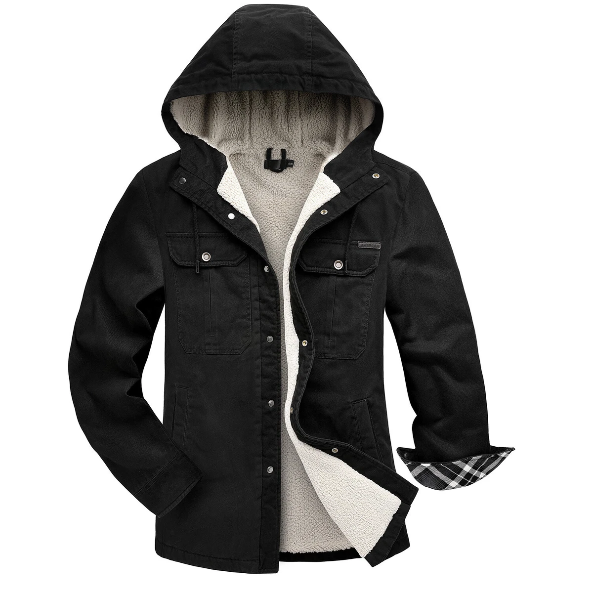 Wool lined work jacket sale