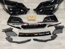 Front Bumper Body Kit For Honda Accord 10th 2018-21 Gloss Black Auto Parts